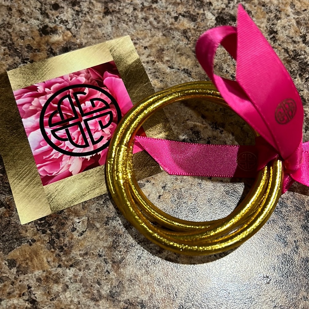 Buddha Girl All Weather Gold bracelets